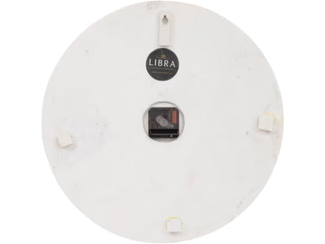 Brass Inlay And Marble Wall Clock