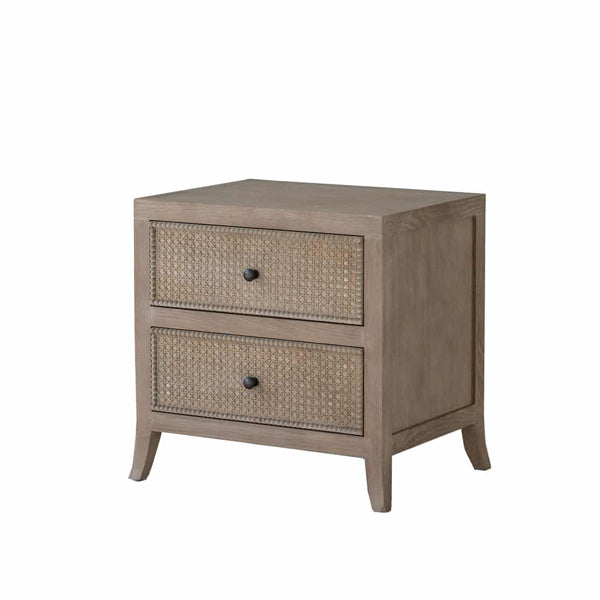 Bedside Table - Aged Oak