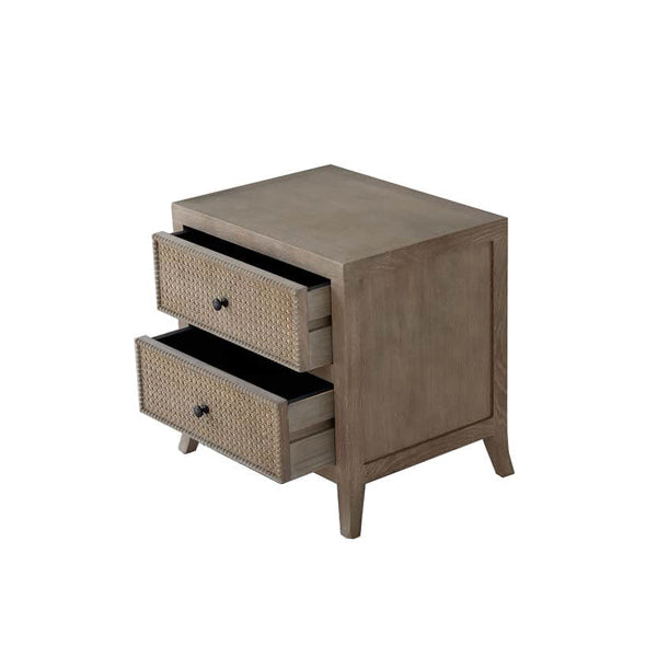 Bedside Table - Aged Oak