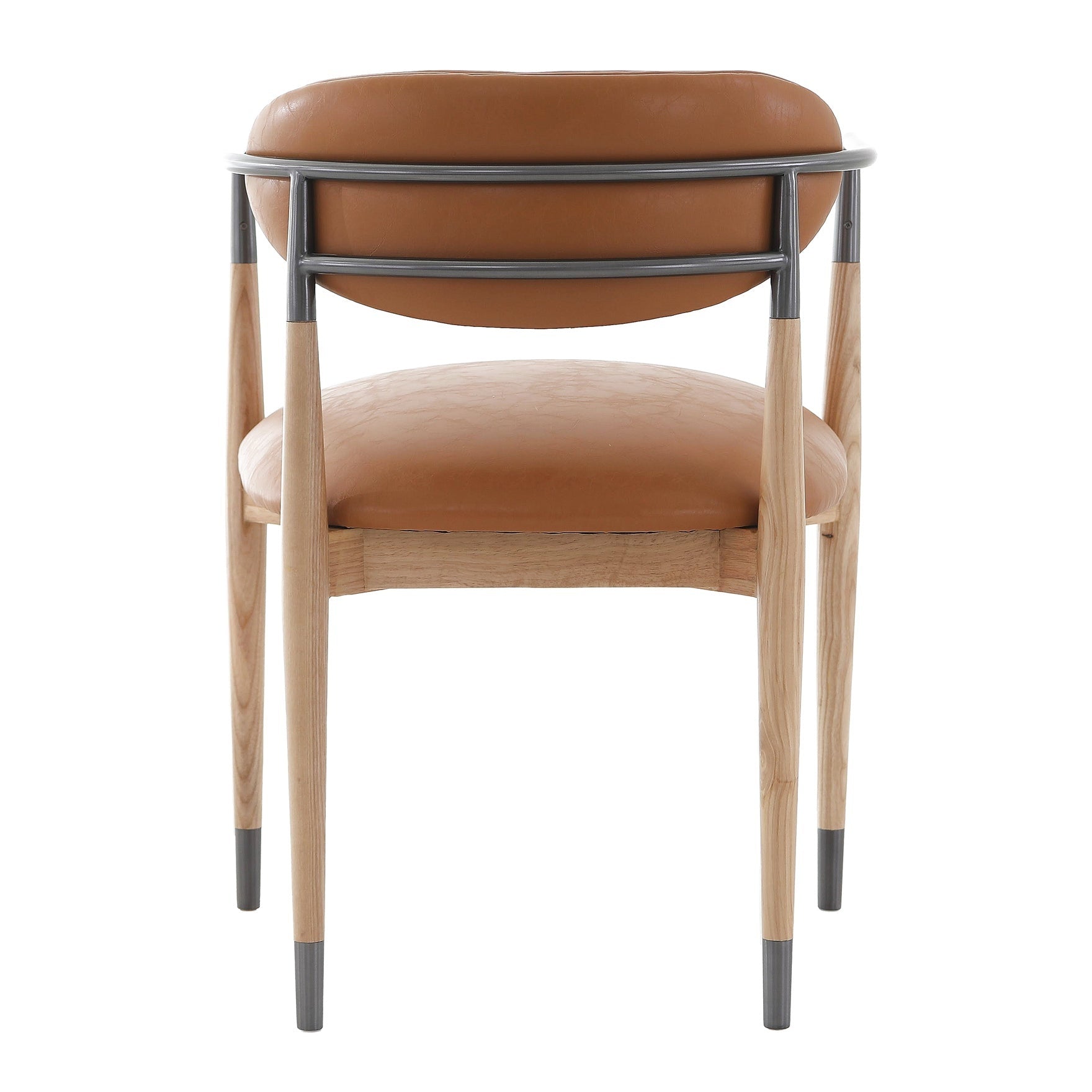 Dining Chair - Natural & Bronze